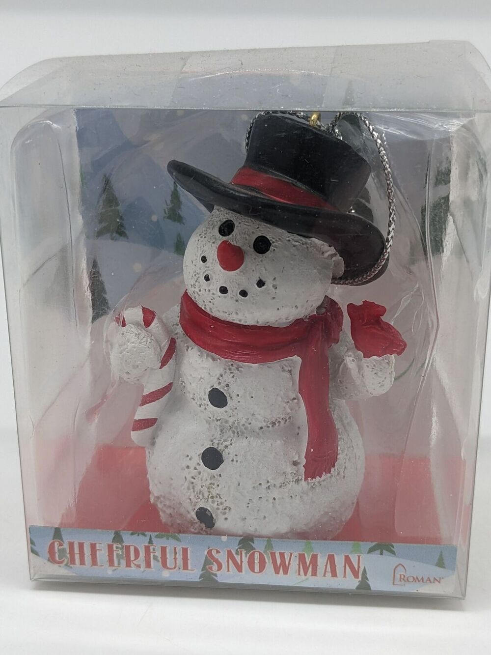 Roman Ornament - Cheerful Snowman